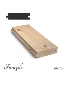 Furugolv 28x110