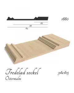 Tredelad sockel Östermalm