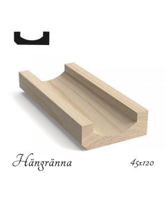 Hängränna Rektangulär