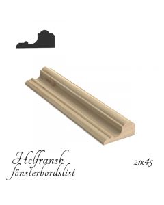 Helfransk fönsterbordlist