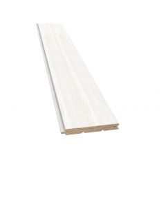 Slätspont finsågad vitmålad